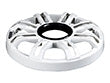 Kicker 51MWG10W MWG 10-Inch Premium White Subwoofer Marine Grille
