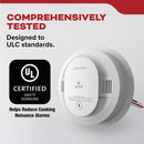 Kidde 20SA10-CA DETECT Smoke Alarm, Hardwired with 10-Year Backup Battery