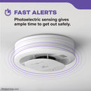 Kidde DETECT Combination Smoke & Carbon Monoxide Alarm, with 10-Year Backup Battery and Voice Alerts