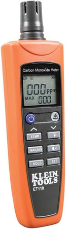 Klein Tools ET110 Carbon Monoxide Meter – Digital CO Detector with Backlit Display