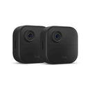 Blink Outdoor 4 Wire-Free 1080p Full HD IP Security Camera System - 2 Pack - Black