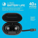 JLab JBuds Air Sport In-Ear Sound Isolating True Wireless Earbuds - Black