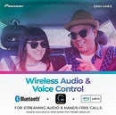 Pioneer DMH-241EX – 6.2" Touchscreen Digital Media Receiver with Bluetooth, Backup Camera Input & USB Playback