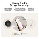 Google Nest Learning Thermostat (4th Gen) with Nest Temperature Sensor (2nd Gen) - Energy Saving Smart Thermostat Polished Silver