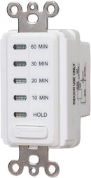 Intermatic EI210W Electronic Countdown Timer - Silent Operation | Easy Time Selection | Universal Compatibility