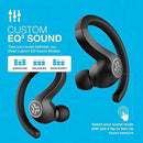JLab JBuds Air Sport In-Ear Sound Isolating True Wireless Earbuds - Black