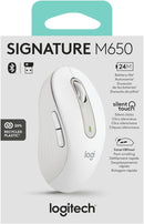 Logitech Signature M650 Wireless Mouse – Off-White