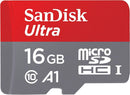 SanDisk 16GB Ultra mixcroSDHC UHS-I Card