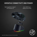Razer Naga V2 Pro 30000 DPI Bluetooth Optical Gaming Mouse - Black
