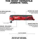 Milwaukee M12 FUEL 2526-20 12V Lithium-Ion Brushless Cordless Multi-Tool (Tool Only)