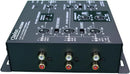 Clarion MCD360 3-Way 6-Channel Electronic Crossover w/ 5-Volt RCA Outputs + Subwoofer Equalizer Black