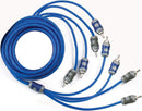 Kicker 46KI44 4-Channel Signal Cable - 4 Meters