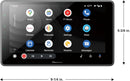 Pioneer DMH-WT3800NEX 9'' Digital multimedia receiver (does not play discs)