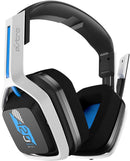 ASTRO Gaming A20 Gen 2 Wireless Gaming Headset with Microphone for PS5 / PS4 - White/Blue