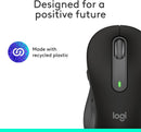 Logitech Signature M650L Wireless Mouse – Large, Red, 910-006358