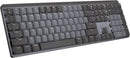 Logitech MX Mechanical Wireless Full-size Backlit Tactile Keyboard - Graphite