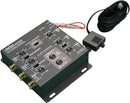 Clarion MCD360 3-Way 6-Channel Electronic Crossover w/ 5-Volt RCA Outputs + Subwoofer Equalizer Black
