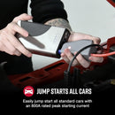 Cobra 800A Jump Starter - Lithium-ion Jump Starter & Power Bank with Fast Charge USB, LED Flashlight, Jumper Cables, 800 Amp Peak Power for Any Car, SUV or Motorcycle