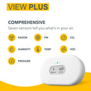 Airthings 2960 View Plus - Radon & Air Quality Monitor (PM, CO2, VOC, Humidity, Temp, Pressure)