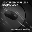 Logitech G PRO X Superlight 2c Compact 44000 DPI Wireless HERO 2 Gaming Mouse - Black