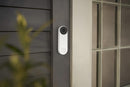 Google Nest Doorbell (Wired, 2nd Gen) - Wired Video Doorbell Camera - Doorbell Security Camera - Snow