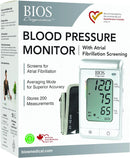BIOS Diagnostics Blood Pressure Monitor - with Atrial Fibrillation Screening; The
