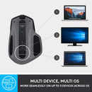 Logitech MX Master 2S Bluetooth Laser Mouse - Graphite