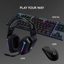 Logitech G733 LIGHTSPEED RGB Wireless Gaming Headset - Black