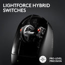 Logitech G PRO X Superlight 2 44000 DPI 8K Polling Wireless HERO 2 Sensor 60g Pro-Grade Mouse - Black