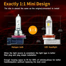 H11 Led Bulb H8 Led Fog Light Bulb Yellow Blue White H16 30W 50000 Hours Lifespan,Super Penetration, Plug and Play, Halogen Replacement Drl Bulbs,Best Fog Lights,2 Pack