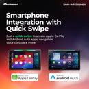 Pioneer DMH-WT6000NEX 10.1" Floating Display Digital Multimedia Receiver with Wireless Apple CarPlay & Android Auto