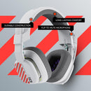 Astro A10 Gaming Headset Gen 2 Wired Headset - Over-Ear Gaming Headphones with flip-to-Mute Microphone, 32 mm Drivers, for PlayStation 5, PlayStation 4, Nintendo Switch, PC, Mac - White