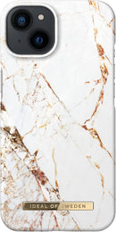 iDeal Of Sweden Mobile Phone Case for iPhone 11/XR (Microfiber Lining, Qi Wireless Charger Compatible) (Carrara Gold)