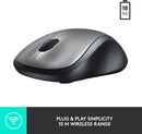 Logitech M310 Wireless Optical Mouse - Black