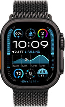 Apple Watch Band - Milanese Loop - 49mm - Black - Medium