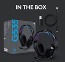 Logitech G535 LIGHTSPEED Wireless Gaming Headset - Black