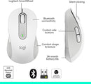 Logitech Signature M650 Wireless Mouse – Off-White