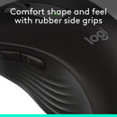Logitech Signature M650L Wireless Mouse – Large, Red, 910-006358