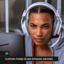 Astro A10 Gaming Headset Gen 2 Wired Headset - Over-Ear Gaming Headphones with flip-to-Mute Microphone, 32 mm Drivers, for PlayStation 5, PlayStation 4, Nintendo Switch, PC, Mac - White