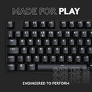 Logitech G413 TKL SE Mechanical Gaming Keyboard – Black, Tactile Switches, 920-010442