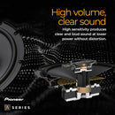 Pioneer TS‑A1371F A‑Series 5‑1/4″ 3‑Way Coaxial Car Speakers – 300 W Peak / 50 W RMS – Pair