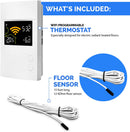 True Comfort PS120/240WF WIFI Programmable Thermostat 120/240 V for Floor Heating Systems