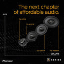 Pioneer TS‑A1371F A‑Series 5‑1/4″ 3‑Way Coaxial Car Speakers – 300 W Peak / 50 W RMS – Pair