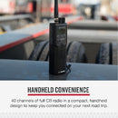 Cobra HHRT50C Road Trip CB Radio - 2-Way Handheld Emergency Radio