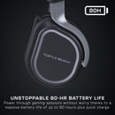 Turtle Beach Stealth 700 Wireless Multiplatform Gaming Headset for Xbox Series X|S, Xbox One, PC, PS5, PS4, & Mobile – 60mm Speakers, A.I. Noise-Cancelling Mic, Bluetooth, 80-Hr Battery – Black
