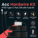 NEXIO Acc Hardwire Kit HW05 Type-C, 12 Feet with Fuse Kit