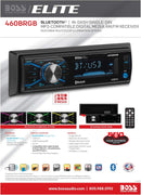 BOSS Audio Systems 460BRGB Multimedia Car Stereo - Single Din, MP3, USB Port, no CD DVD Player, AUX Input, AM FM Radio Receiver