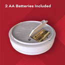 Kidde 30CUDR-VCA DETECT Combination Smoke & Carbon Monoxide Alarm, with AA Battery (Included) and Voice Alerts