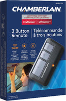 Chamberlain 953EVC-P2 3-Button Garage Door Opener Remote