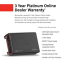 BOSS Elite BE2000.1D – 2000W Class D Monoblock Car Amplifier with Remote Subwoofer Control